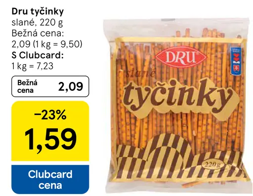 DRU tyčinky slané