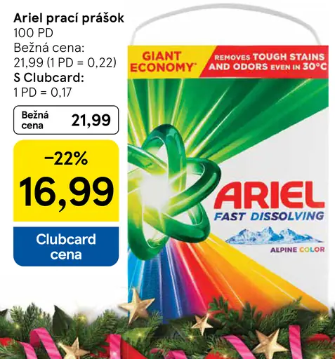 Ariel prací prášok