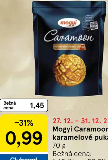 Mogyi Caramoon karamelové pukance