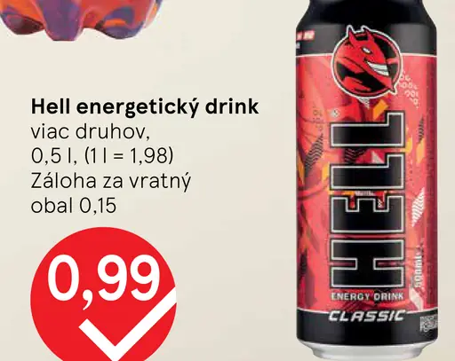 Hell energetický drink