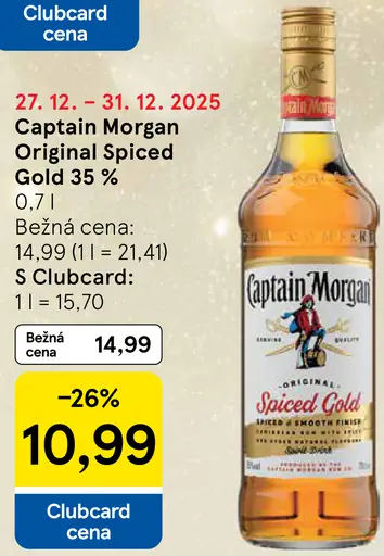 Captain Morgan Original Spiced Gold