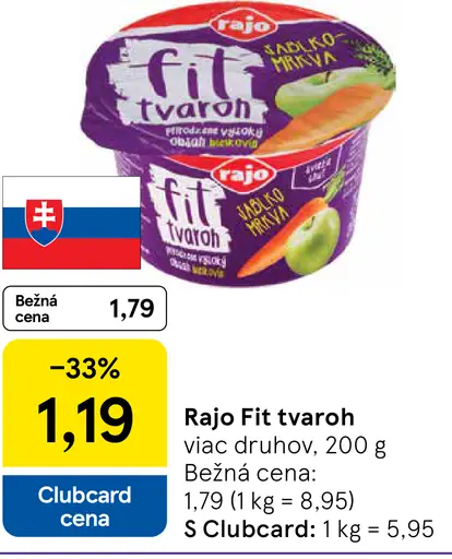 Rajo Fit tvaroh