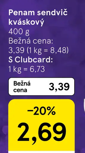 Penam Sendvič kváskový