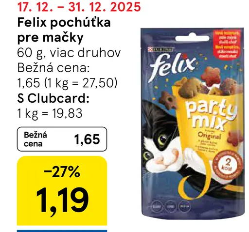 FELIX pochúťka pre mačky