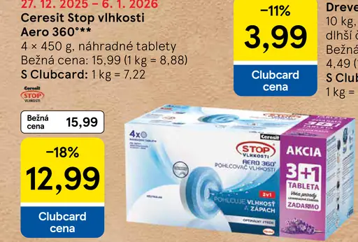 Ceresit stop vlhkosti tablety