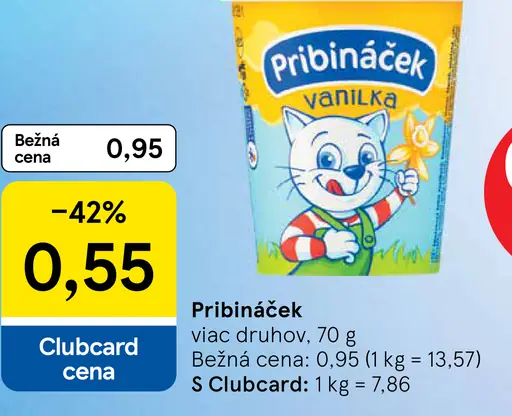 Pribináček Vanilka
