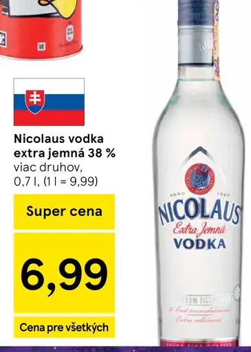 Nicolaus Extra Jemná Vodka
