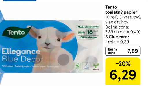 Tento toaletný papier