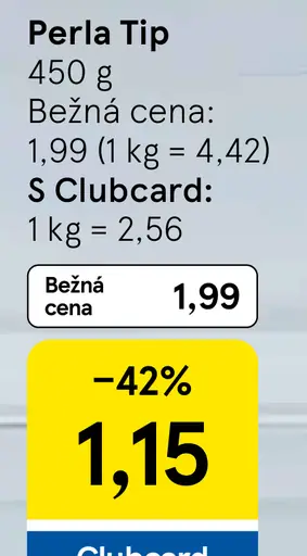 Perla Tip rastlinný tuk na natieranie