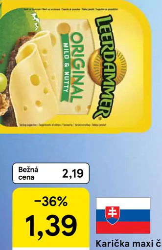 Leerdammer Original plátky