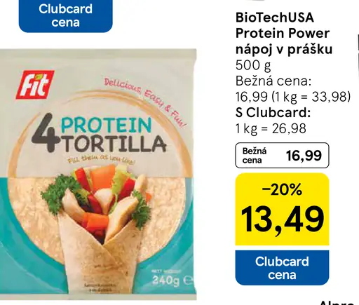 Fit Protein 4 tortilla