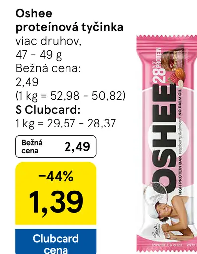 Oshee Proteinová tyčinka