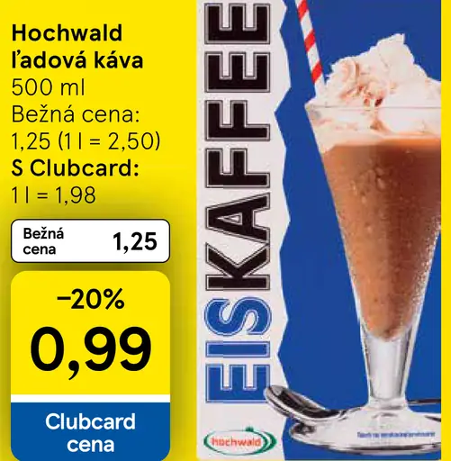 Hochwald ľadová káva