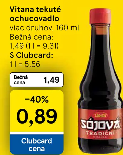 Vitana tekuté ochucovadlo