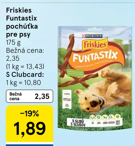 Friskies Funtastix krmivo pre psov