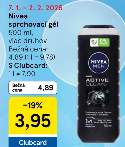 Nivea sprchovací gél