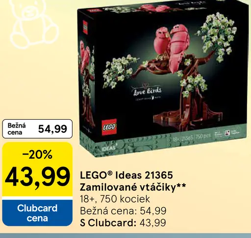 LEGO Ideas 21365 Zamilované vtáčiky stavebnica