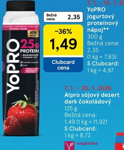 YoPro Protein jogurtový nápoj