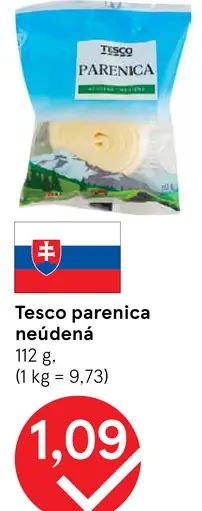 Tesco parenica neúdená
