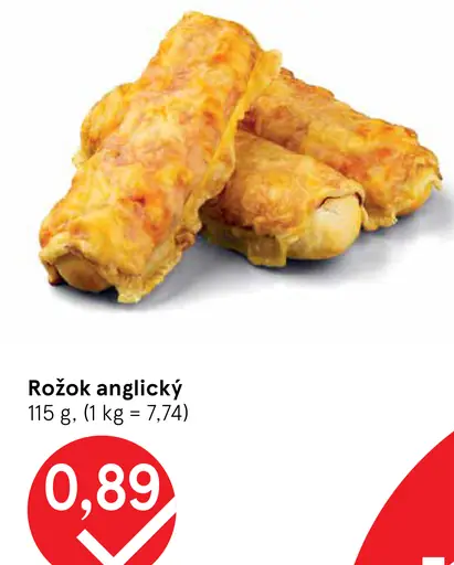 Tesco rožok anglický