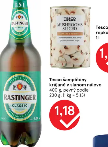 Rastinger pivo PET