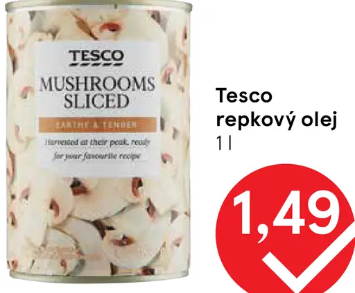 Tesco repkový olej