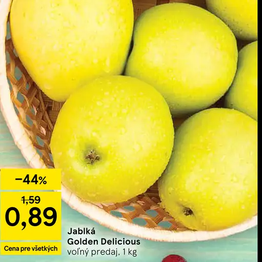 Jablko Golden Delicious
