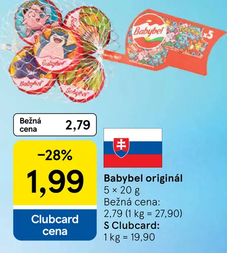 Babybel originál syr