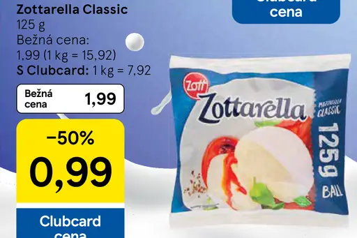 Zottarella Classic mozzarella syr