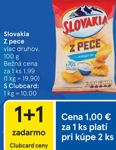 Slovakia Z pece slané snacky viac druhov