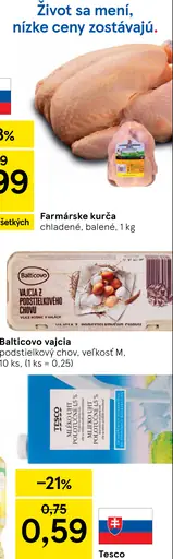 Farmárske kurča chladené balené