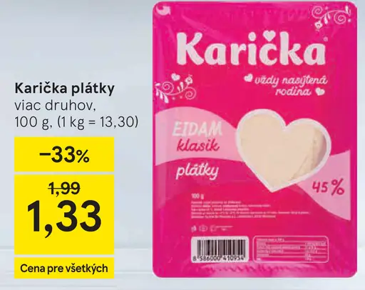 Tesco maslo 82% tuku