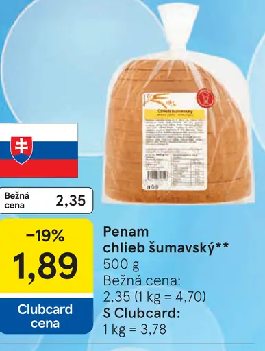 Penam Chlieb šumavský
