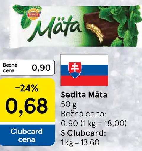Sedita Mäta cukríky