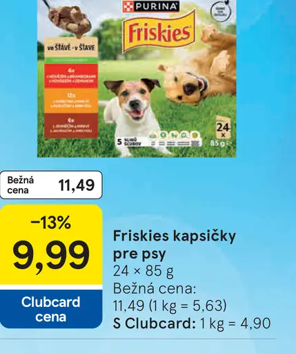 Friskies kapsičky pre psy