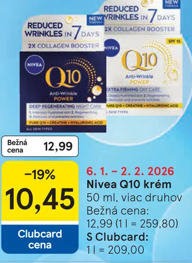 Nivea Q10 krém
