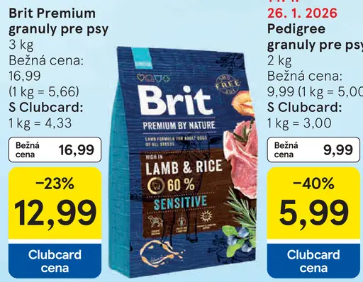 Brit Premium granuly pre psy