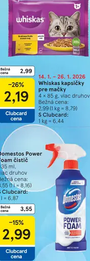 Whiskas Kapsičky pre mačky