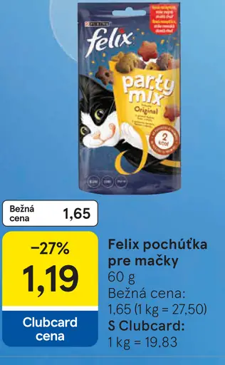 FELIX pochúťka pre mačky