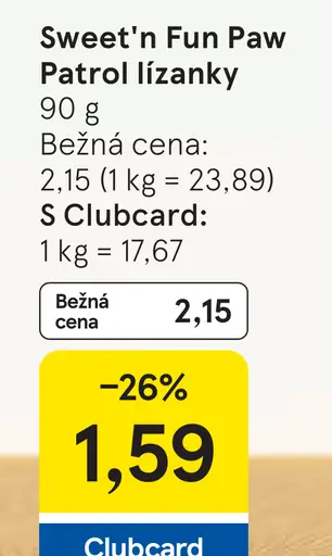 Sweet'n Fun Paw Patrol lízanky