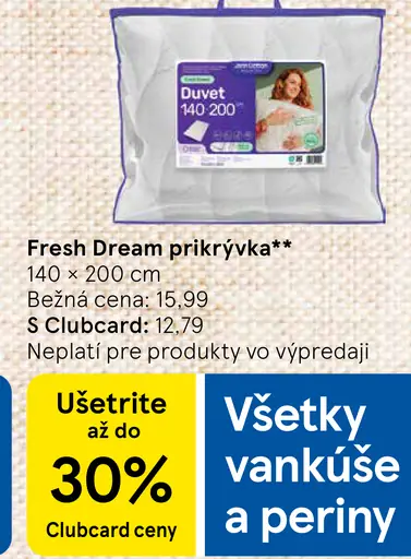 Fresh Dream prikrývka