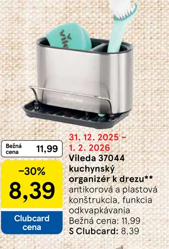 Vileda 37044 kuchynský organizér k drezu