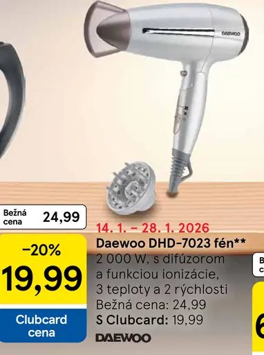 Daewoo DHD-7023 fén