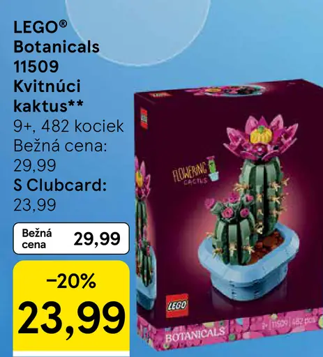LEGO Botanicals Kvítúci kaktus