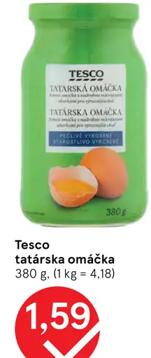 Tesco tatárska omáčka