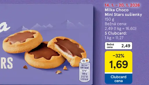Milka Choco Mini Stars