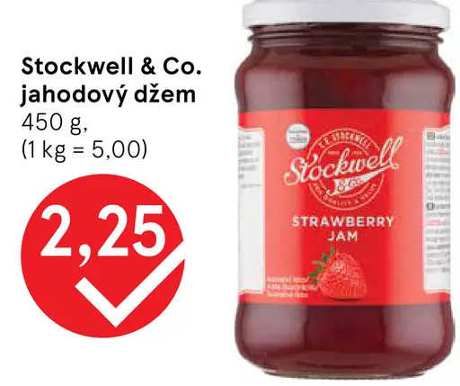 Stockwell & Co. jahodový džem