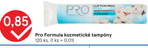 Pro Formula kozmetické tampóny