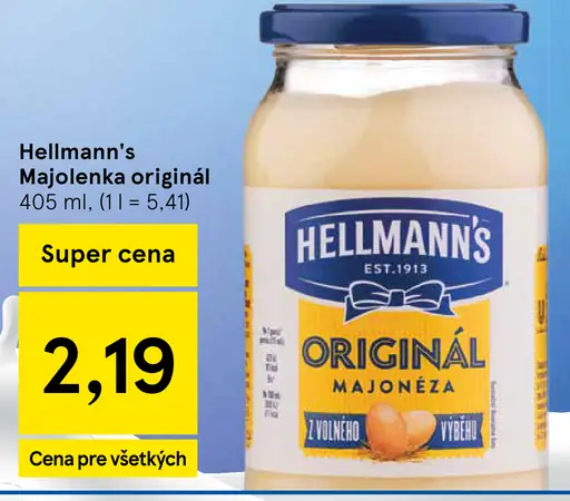 Hellmann's Majolenka originál