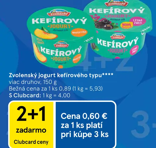 Zvolenský jogurt kefírového typu